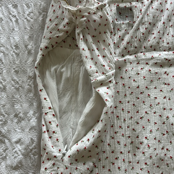 Princess Polly - Natalina Mini Dress White Size 6 - Picture 9 of 9